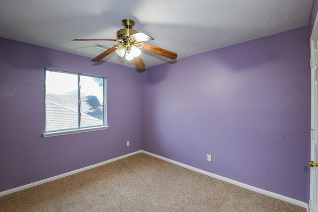 3550 Beacons Vw, Friendswood, TX 77546 - carpeted spare room featuring ceiling fan and baseboards