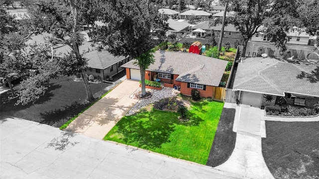 2302 Hewitt Dr, Houston, TX 77018 - aerial view of residential area