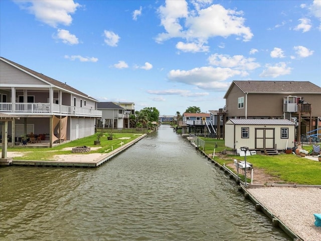 7014 Terrasso Dr, Hitchcock, TX 77563 - water view featuring nearby suburban area