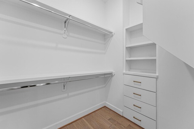 1316 E 34th St, Houston, TX 77022 - spacious closet with light wood-style flooring