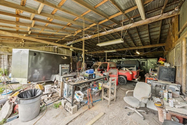 16219 Dundee Rd, Cypress, TX 77429 - miscellaneous room featuring vaulted ceiling