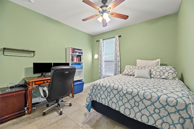20918 Field Manor Ln, Katy, TX 77450 - bedroom featuring a desk and a ceiling fan
