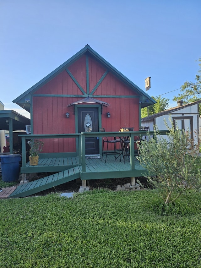 639 Manor St, Houston, TX 77015 - view of outbuilding
