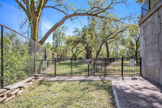 101 Westcott St Unit 305, Houston, TX 77007 - view of yard with a gate