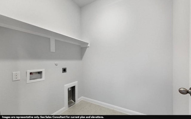 3523 Prairie Rose Trl, Angleton, TX 77515 - laundry area featuring hookup for a washing machine, hookup for a gas dryer, electric dryer hookup, and baseboards