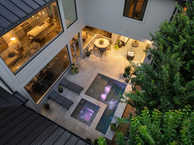 507 Terrace Dr, Houston, TX 77007 - drone / aerial view