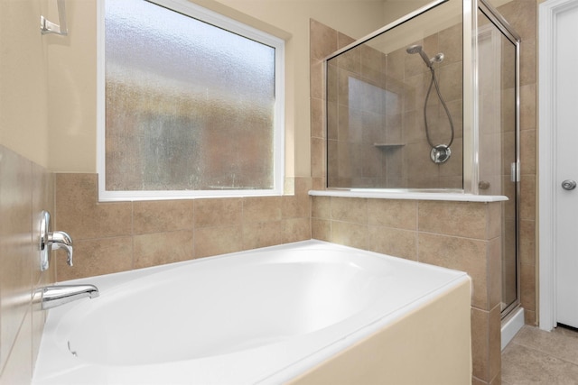 24734 Colonial Maple Dr, Katy, TX 77493 - bathroom with a bath and a shower stall
