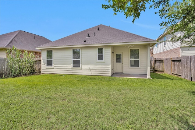 24734 Colonial Maple Dr, Katy, TX 77493 - rear view of property featuring a shingled roof and a patio