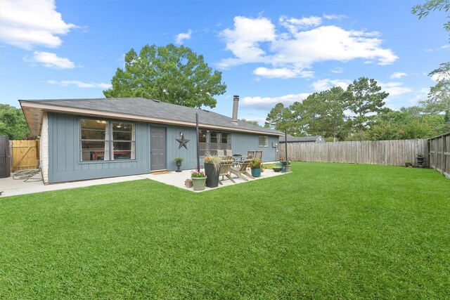 22410 Millgate Dr, Spring, TX 77373 - rear view of house with a patio area
