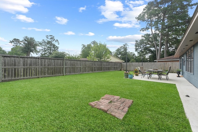 22410 Millgate Dr, Spring, TX 77373 - view of yard featuring a patio area