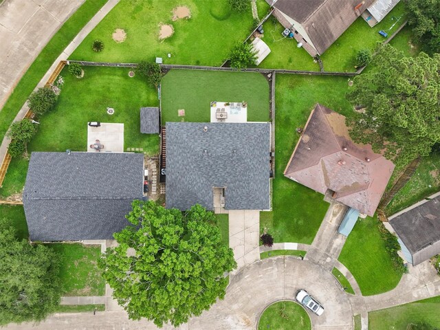 22410 Millgate Dr, Spring, TX 77373 - bird's eye view