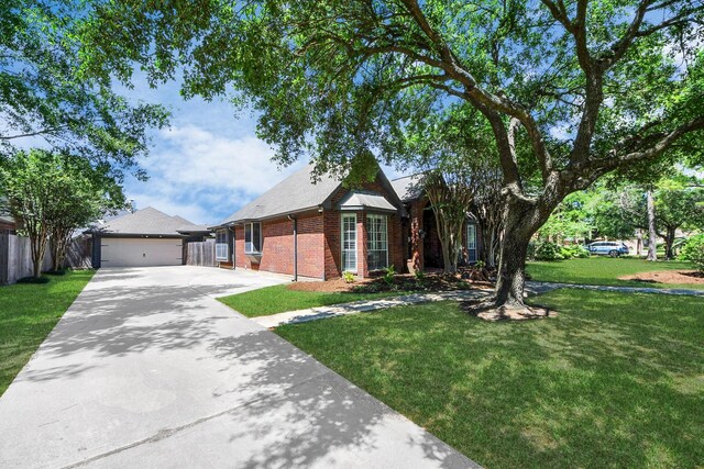 9510 Willowbridge Park Blvd, Houston, TX 77064 - view of front of house featuring concrete driveway and brick siding