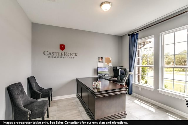 804 Wormwood Dr, League City, TX 77573 - office with baseboards