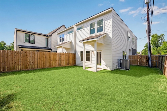 4211 Faulkner St, Houston, TX 77021 - rear view of property with central AC