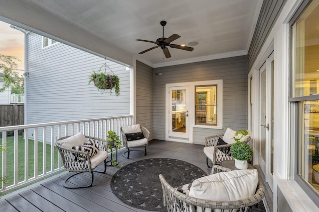 1811 Harvard St, Houston, TX 77008 - sunroom with a ceiling fan and healthy amount of natural light