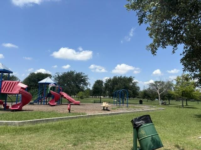 5426 Redwood Summit Ln, Katy, TX 77449 - community jungle gym featuring a yard