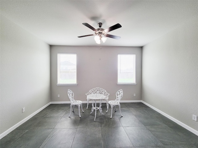 5426 Redwood Summit Ln, Katy, TX 77449 - dining room featuring healthy amount of natural light and a ceiling fan