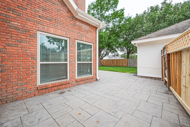 3406 Mesquite Dr, Sugar Land, TX 77479 - fenced backyard with a patio area