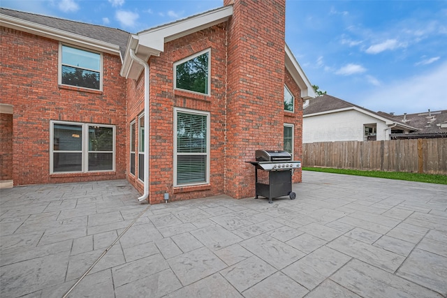 3406 Mesquite Dr, Sugar Land, TX 77479 - view of patio / terrace featuring a grill