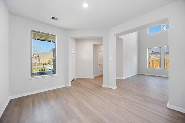 25494 Blossom Ct, Montgomery, TX 77316 - unfurnished room featuring wood finished floors, baseboards, and recessed lighting