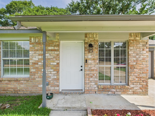 3219 Ricewood Dr, Porter, TX 77365 - view of exterior entry with brick siding