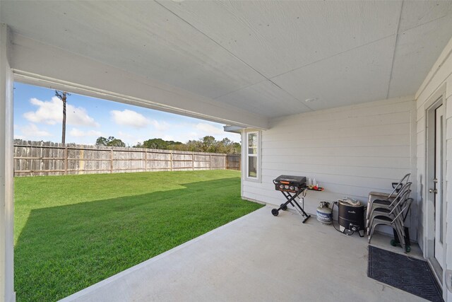 512 Highland Thicket Dr, Montgomery, TX 77316 - view of yard featuring a patio area