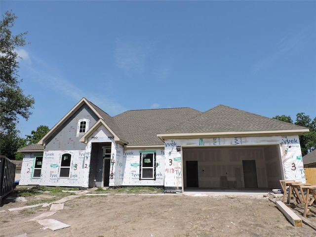 4118 Bear Creek Trce, Baytown, TX 77521 - property under construction with a garage and driveway