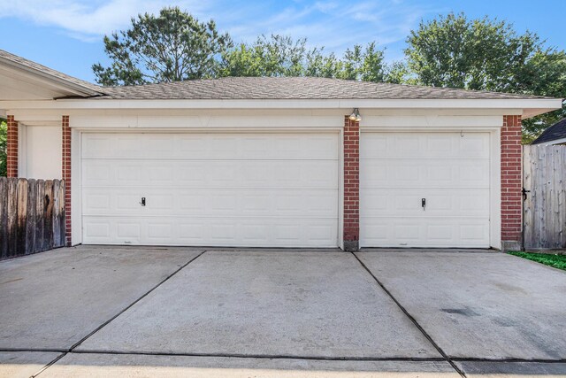 16618 S Swirling Cloud Ct, Cypress, TX 77433 - view of detached garage