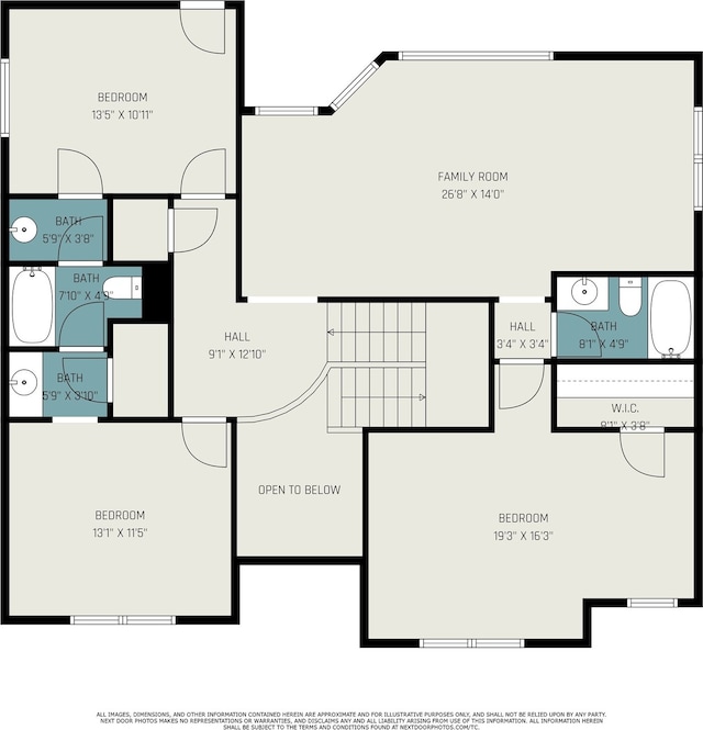 16618 S Swirling Cloud Ct, Cypress, TX 77433 - floor plan / room layout