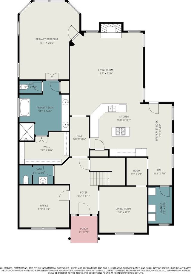 16618 S Swirling Cloud Ct, Cypress, TX 77433 - floor plan / room layout