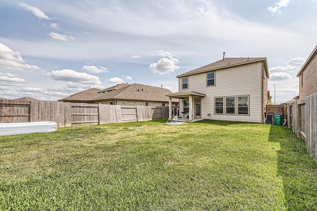 8126 Coco Bluff Dr, Cypress, TX 77433 - rear view of house with a patio