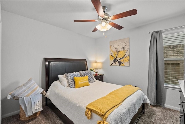 726 Rim Water Dr, Alvin, TX 77511 - carpeted bedroom featuring baseboards and a ceiling fan