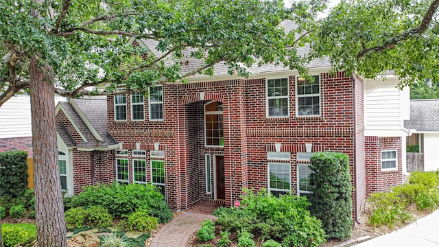 13219 Allysum Ct, Cypress, TX 77429 - traditional-style home featuring brick siding and roof with shingles