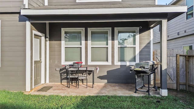 4831 Blue Jacaranda Way, Spring, TX 77373 - porch featuring grilling area
