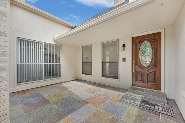 8118 Wind Forest Dr, Houston, TX 77040 - view of doorway to property