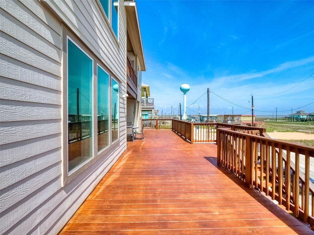 107 Yucca Ave, Surfside Beach, TX 77541 - view of wooden terrace