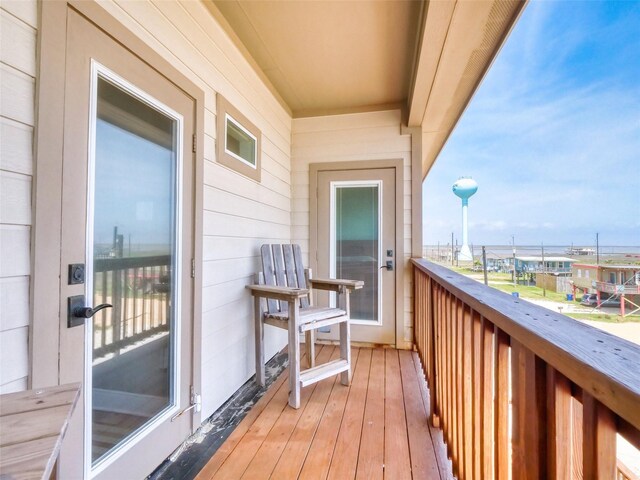 107 Yucca Ave, Surfside Beach, TX 77541 - view of balcony