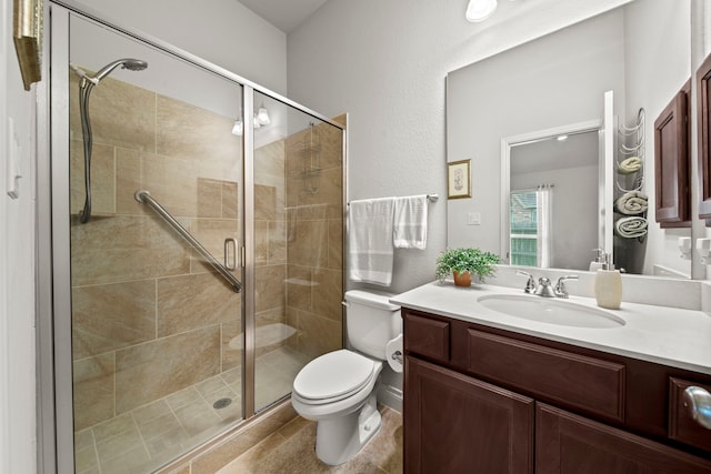 3307 Blueberry Turn Trl, Richmond, TX 77406 - full bath featuring vanity, a shower stall, and toilet