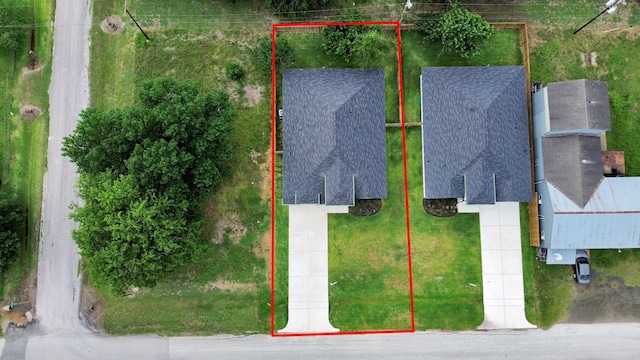 7440 Avenue E Ave E, Beasley, TX 77417 - aerial view of property's location with property boundaries highlighted