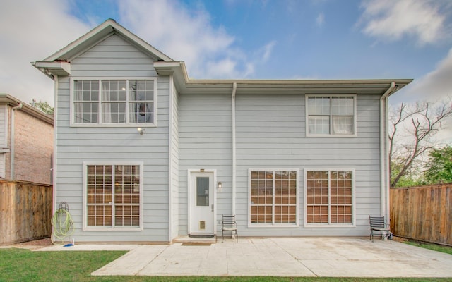 4303 Jonathan St, Bellaire, TX 77401 - rear view of house featuring a patio