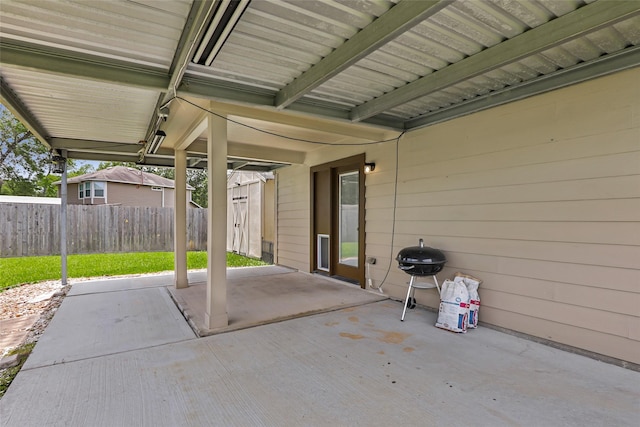 703 Windlass Way, Crosby, TX 77532 - view of patio with a grill