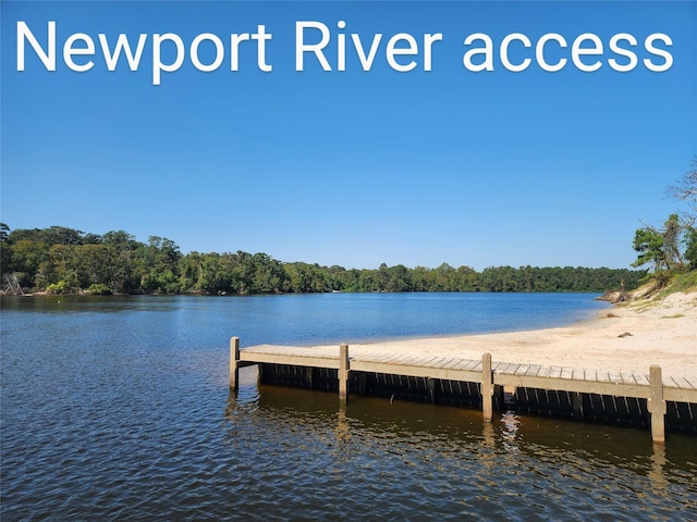 703 Windlass Way, Crosby, TX 77532 - dock area with a water view