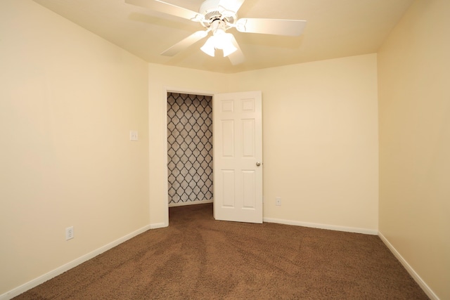 8006 Virginia Water Ln, Houston, TX 77095 - empty room featuring carpet floors and a ceiling fan