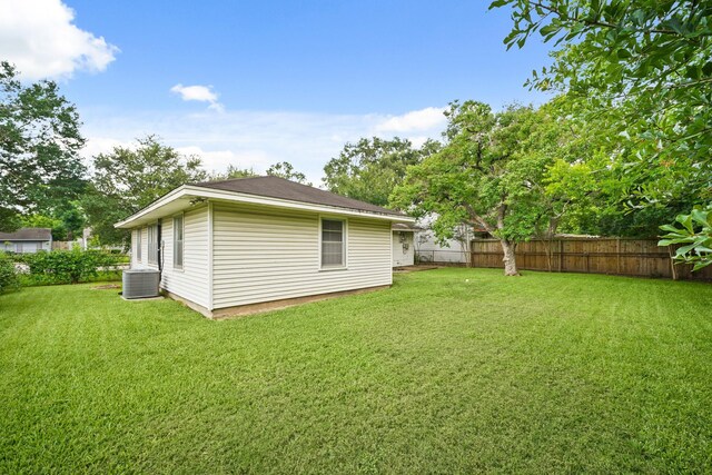 5814 Darnell St, Houston, TX 77074 - back of house with central AC