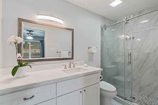 820 Threadneedle St Unit 248, Houston, TX 77079 - bathroom featuring vanity, a marble finish shower, and tile patterned flooring