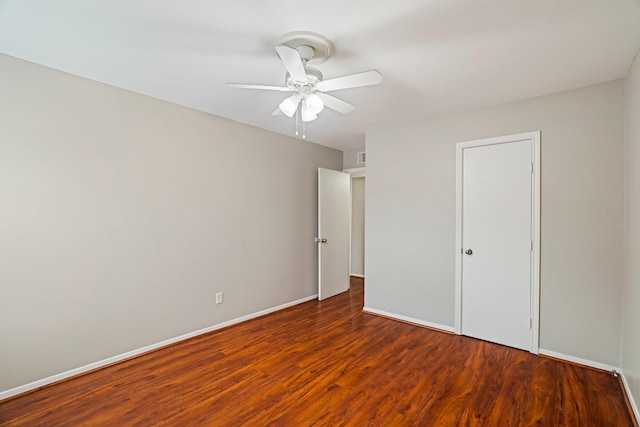 820 Threadneedle St Unit 248, Houston, TX 77079 - unfurnished bedroom with wood finished floors and ceiling fan