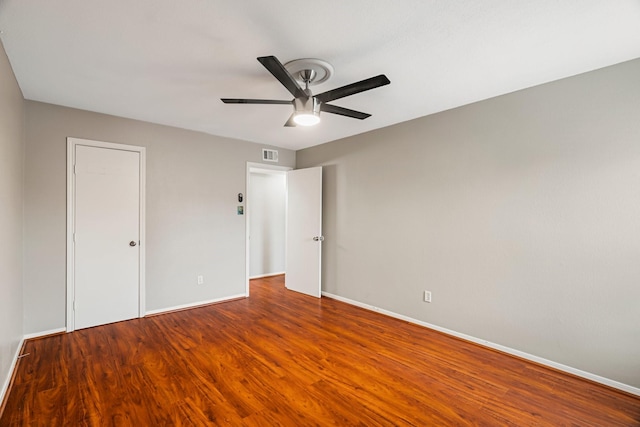 820 Threadneedle St Unit 248, Houston, TX 77079 - unfurnished bedroom with wood finished floors and a ceiling fan
