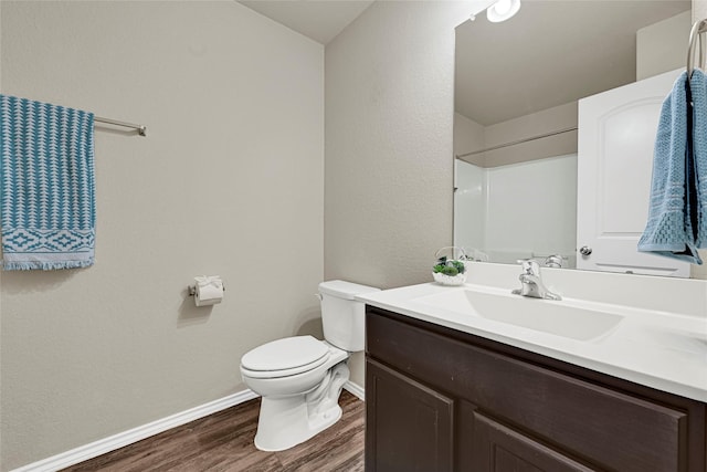 20910 Corisande St, Katy, TX 77449 - full bathroom featuring vanity and wood finished floors