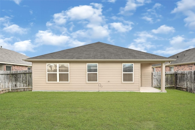 20910 Corisande St, Katy, TX 77449 - back of property featuring a fenced backyard