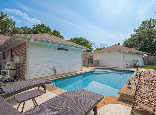 6526 Mert St, Katy, TX 77493 - view of swimming pool